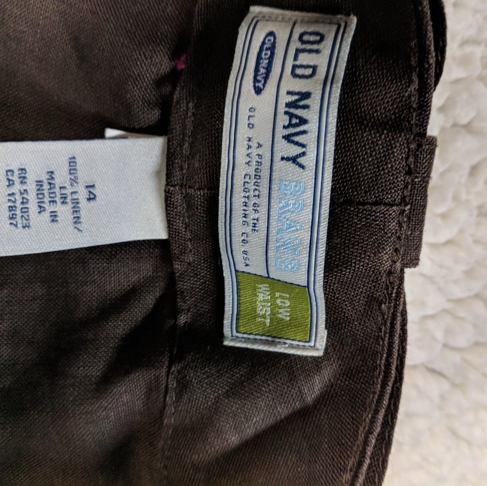 Linen capris - Picture 3 of 4